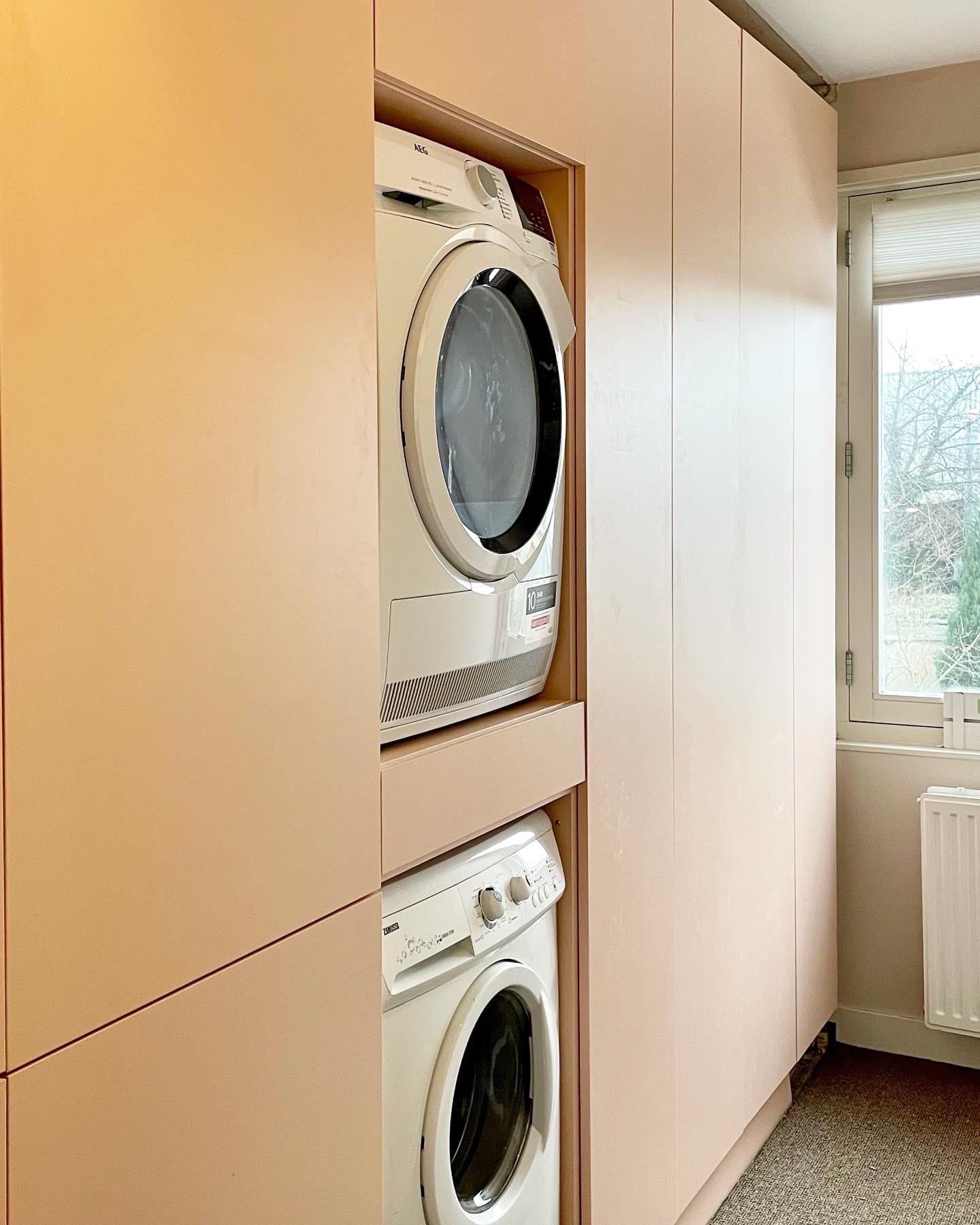 Wasmachine kast1